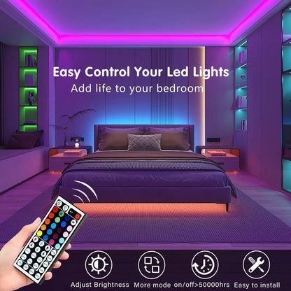 Tiras de luces Led con control remoto