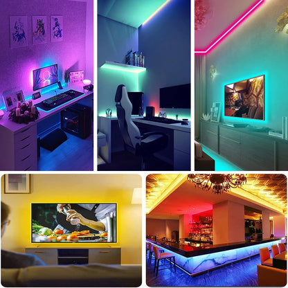 Tiras de luces Led con control remoto